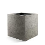 Pot Grigio Cube Natural Concrete - Ø50cm x Hoogte 50cm
