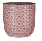 Sierpot Relief Roze - Ø13.5cm