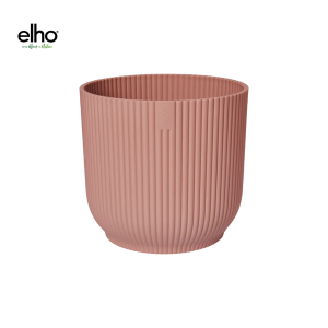 Elho Vibes Fold Round Pot roze - Ø14cm x Hoogte 13cm
