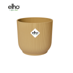 Elho Vibes Fold Round Pot geel - Ø14cm x Hoogte 13cm