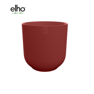 Elho Jazz Round Pot tuscan red - Ø19cm x Hoogte 18cm