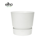Elho Greenville Round Pot wit - Ø18cm x Hoogte 17cm