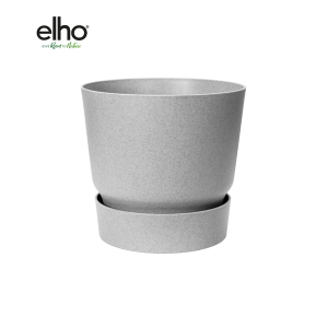 Elho Greenville Round Pot grijs - Ø39cm x Hoogte 37cm