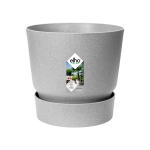 Elho Greenville Round Pot grijs - Ø14cm x Hoogte 13cm
