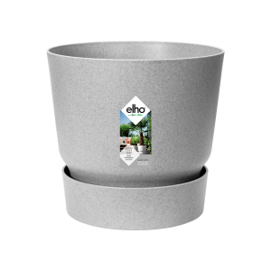 Elho Greenville Round Pot grijs - Ø14cm x Hoogte 13cm